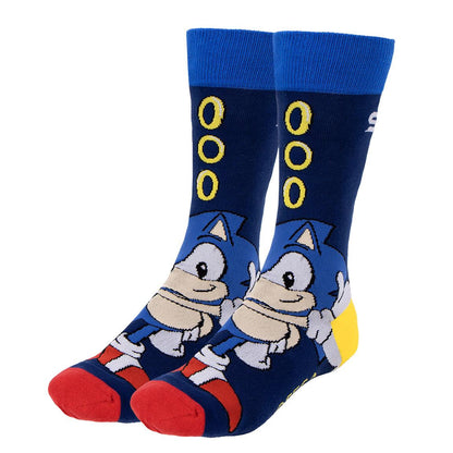 Pack 3 Pairs of Sonic Socks 