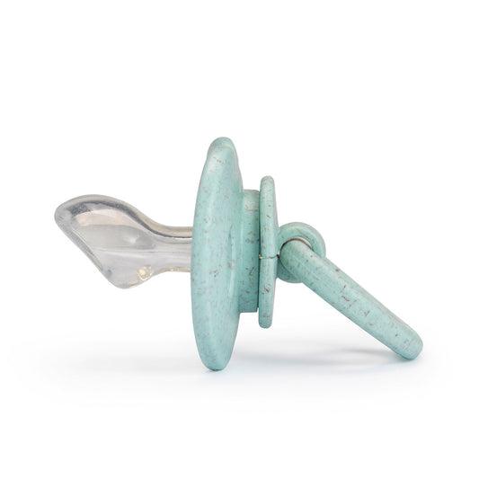 Aqua Turquoise Bamboo Pacifier