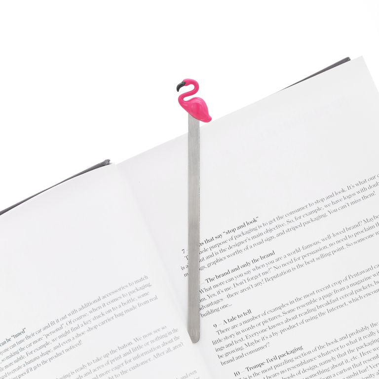 Pink Flamingo Bookmark