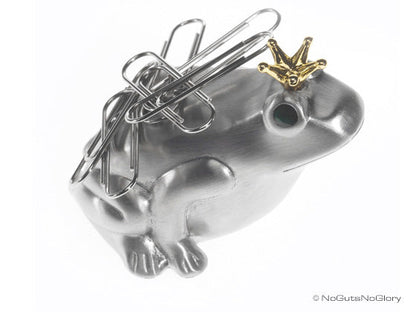 Aimant à trombones Grenouille Meta[l]morphose | Boutique d'objets cadeaux designs kokochao.com