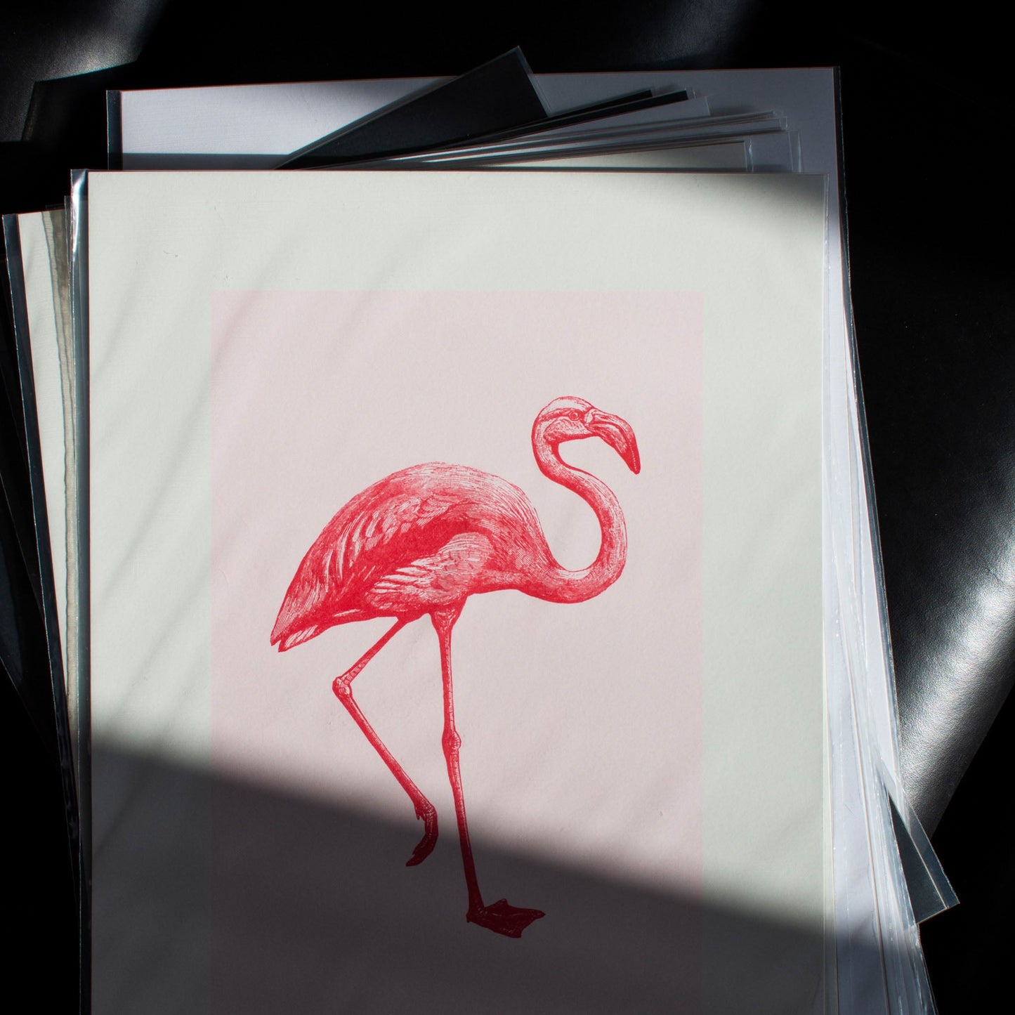 Artprint Flamant Rose