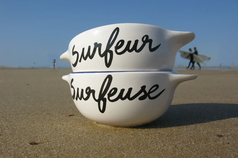 Bretonische Schale Surfeuse