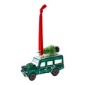 Groene kerstbal van 4x4 cm