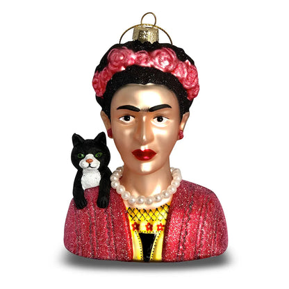 Boule de Noël Frida et son Chat