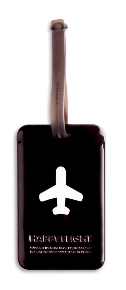 Rectangle luggage label