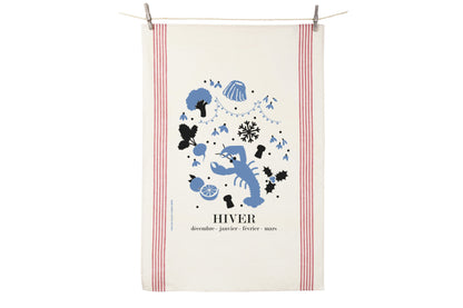 Four Season Tea Towel - Winter