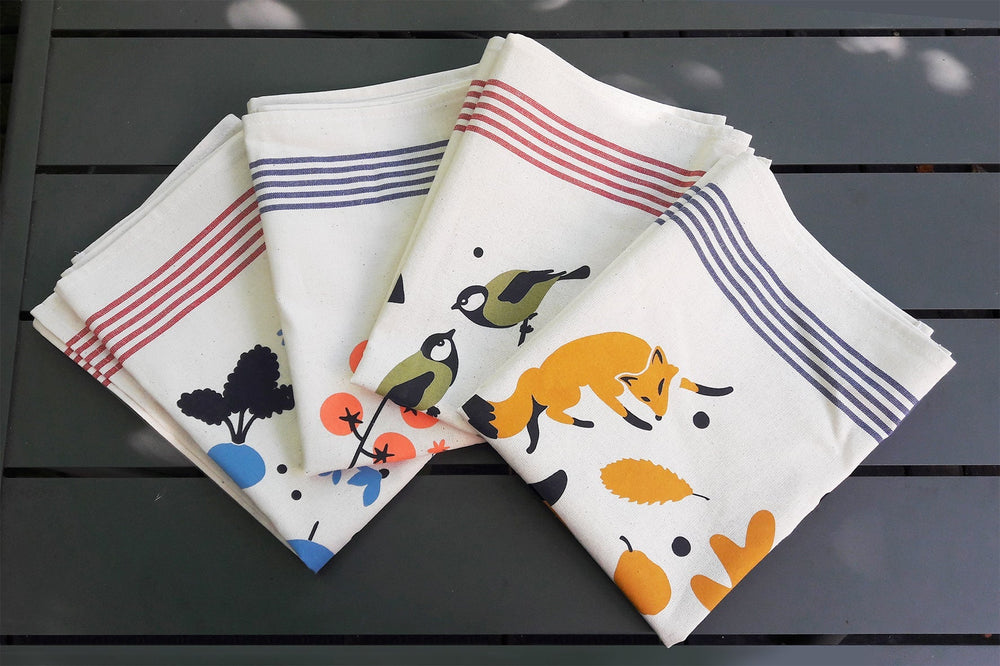Theedoek met vier seizoenen - Winter