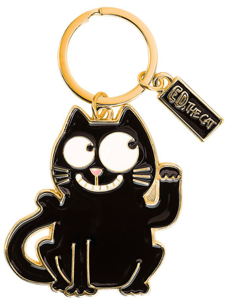 Ed the Cat Keyring