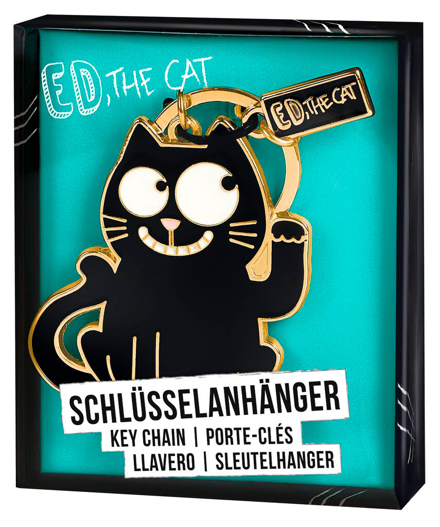 Ed the Cat Keyring