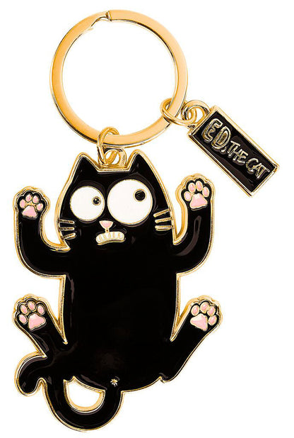 Ed the Cat Keyring