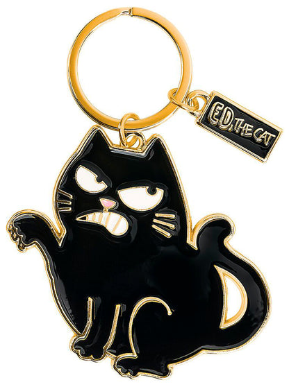 Ed the Cat Keyring