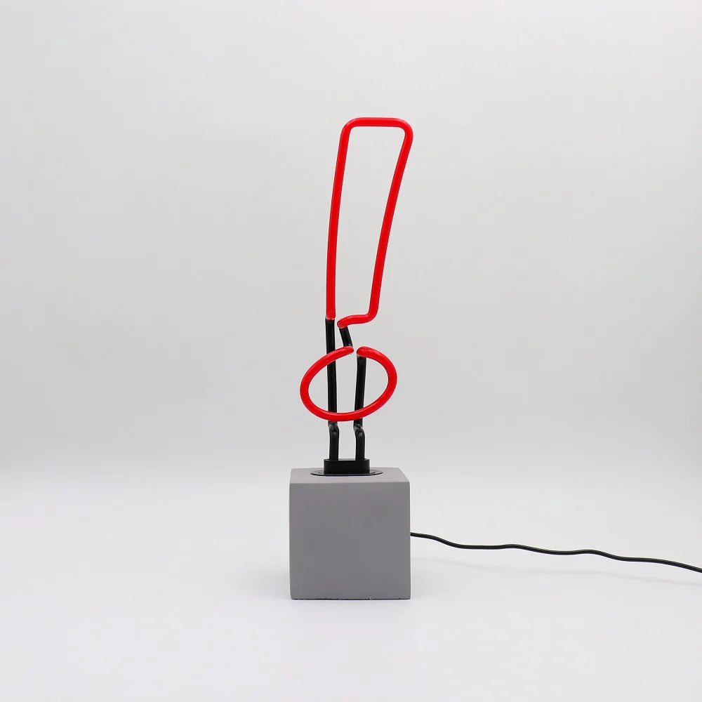 Exclamation Point Neon Lamp