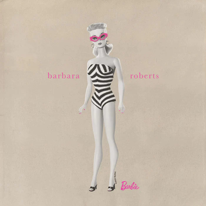 Tote Bag Barbie- Iconic Barbara Roberts - PRECOMMANDE