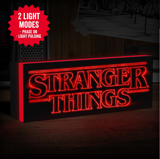 Lampe Stranger Things - Logo