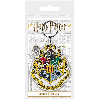 HARRY POTTER - Porte-Clés Caoutchouc - Hogwart's Crest