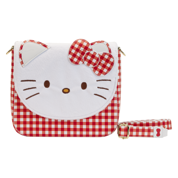 SANRIO Hello Kitty "Gingham Cosplay" Sac à bandoulière Loungefly