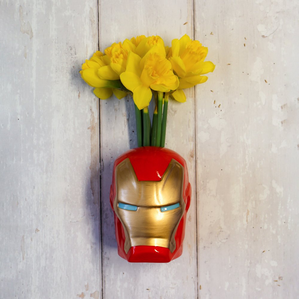 Vase Mural Iron Man