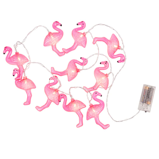 Guirlande Lumineuse Flamant Rose