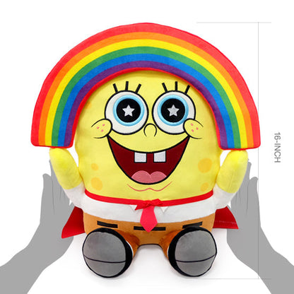 HugMe Plush - Rainbow Spongebob