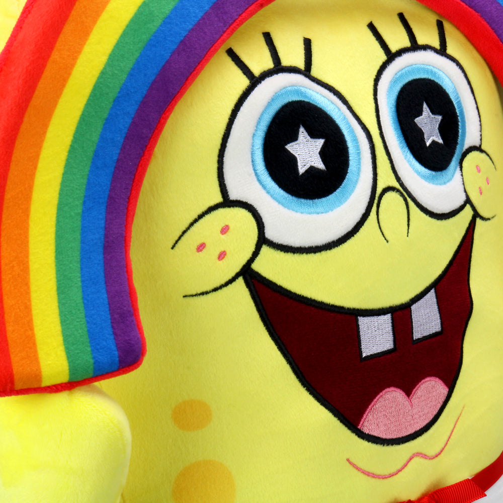 HugMe Plush - Rainbow Spongebob