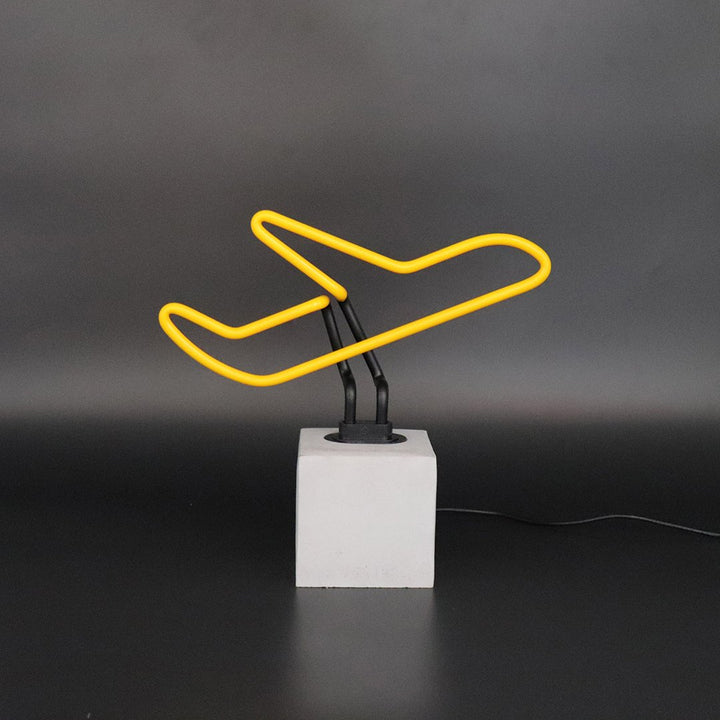 Lampe Néon Avion