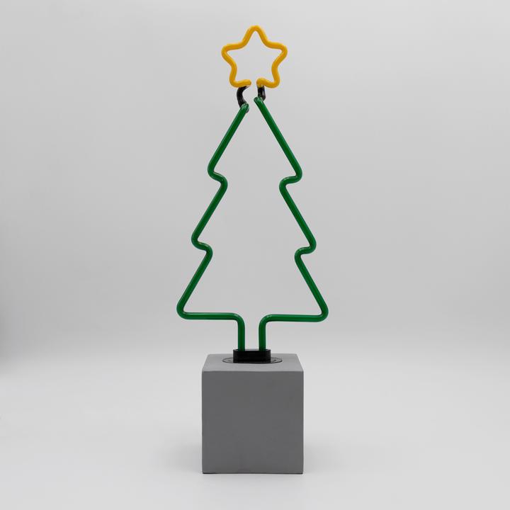 Christmas tree neon lamp