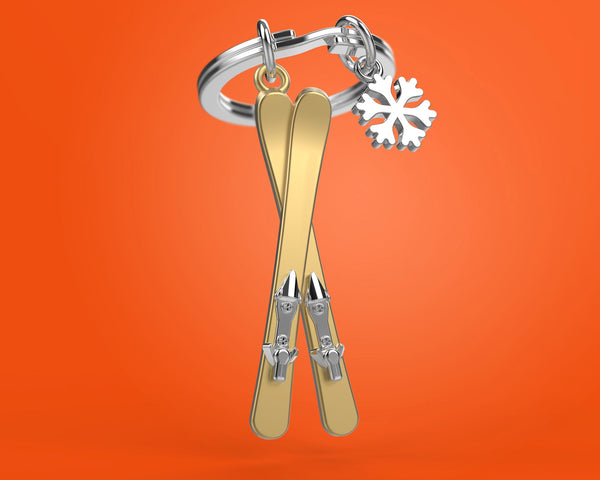 Ski-sleutelhanger