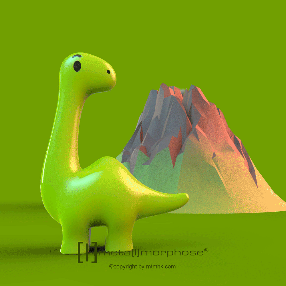 Sleutelhanger Dinosaurus