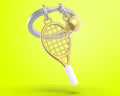 Sleutelhanger Tennis Doré