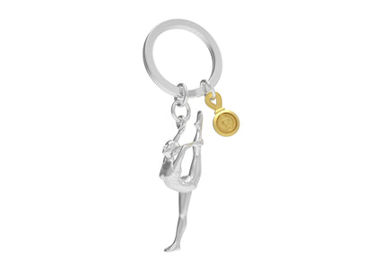 Gymnastics key ring