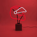 Neonlamp F1-helm