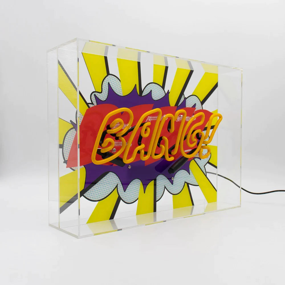 Neonschild Bang!