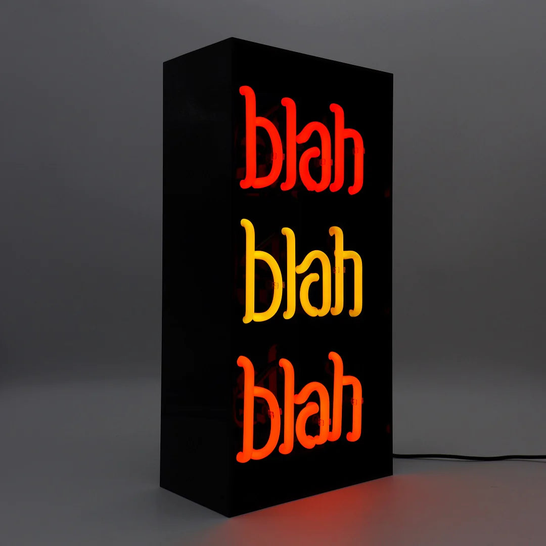 Neon blah blah blah