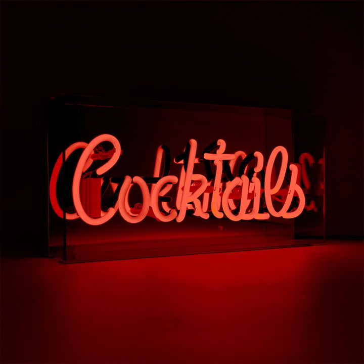 Néon COCKTAILS Rouge