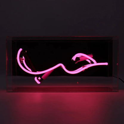 Neon 'HUB' (Love in Arabic)
