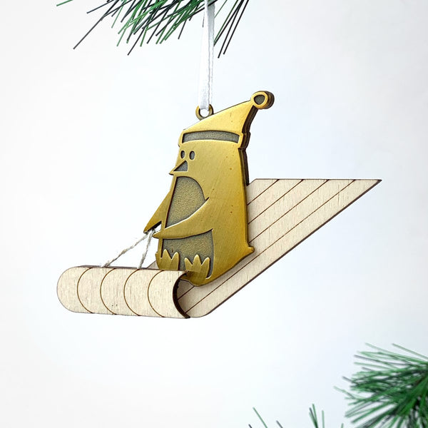 Pinguïn kerstdecoratie