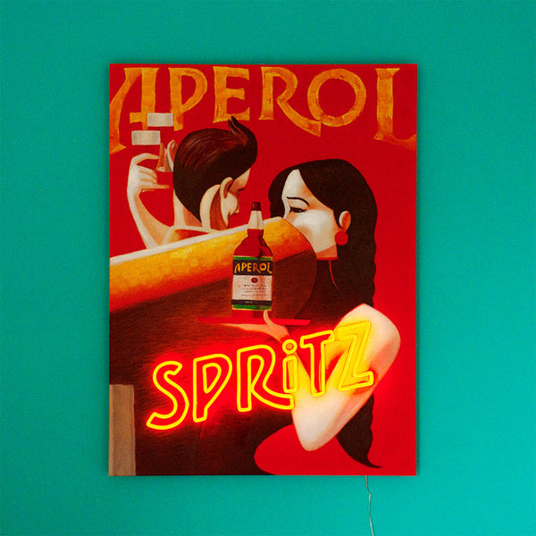 Petite Peinture Murale (Néon LED) - Spritz Locomocean | Boutique d'objets cadeaux designs kokochao.com