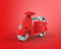 Keyring Red Scooter