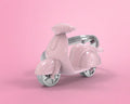 Porte Clés Scooter Rose