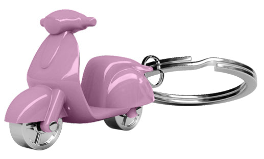 Porte Clés Scooter Rose