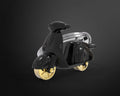 Keyring Black Scooter