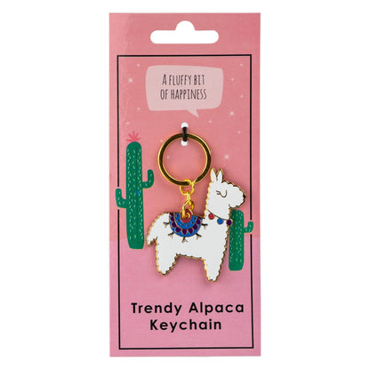 Alpaca keychain