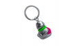 Sleutelhanger Boeddha Fuchsia