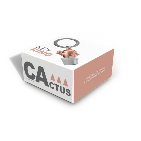 Keyring Cactus Pink