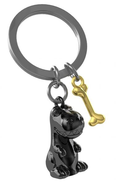 Sleutelhanger T-Rex Zwart