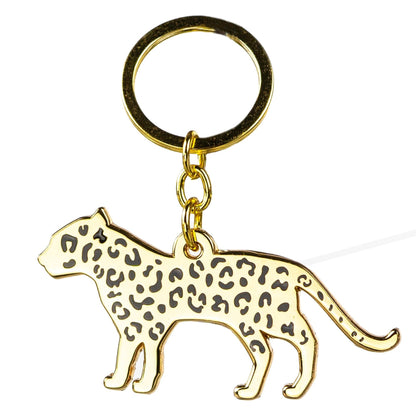 Leopard keychain