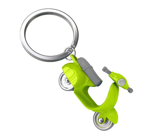 Porte clés Scooter Retro Vert Meta[l]morphose | Boutique d'objets cadeaux designs kokochao.com