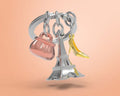 Keyring Eiffel Tower Silver