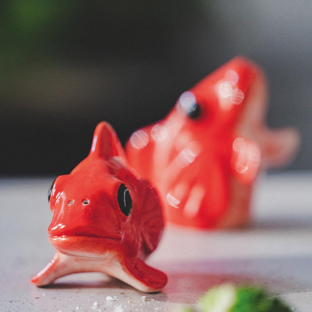 Salière et poivrière Poisson Rouge