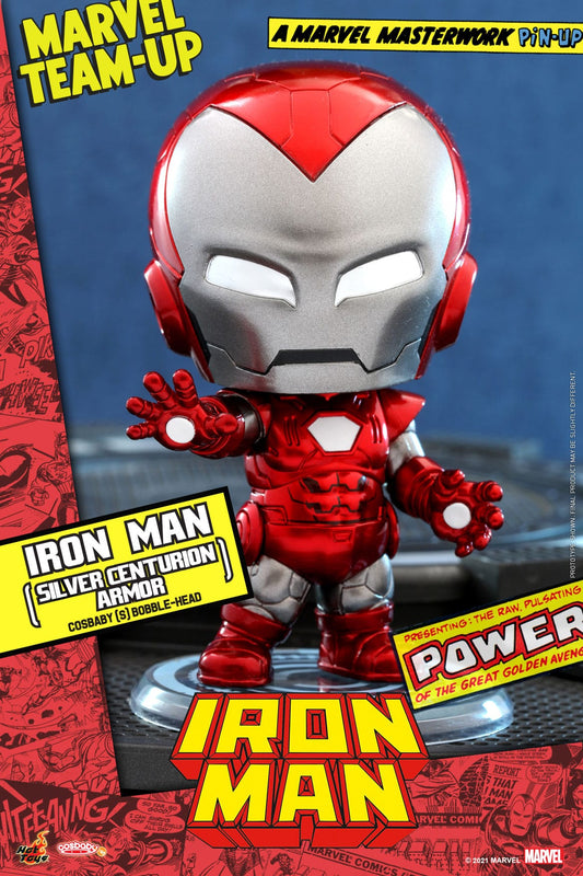 Iron Man (Silver Centurion Armor) Cosbaby 